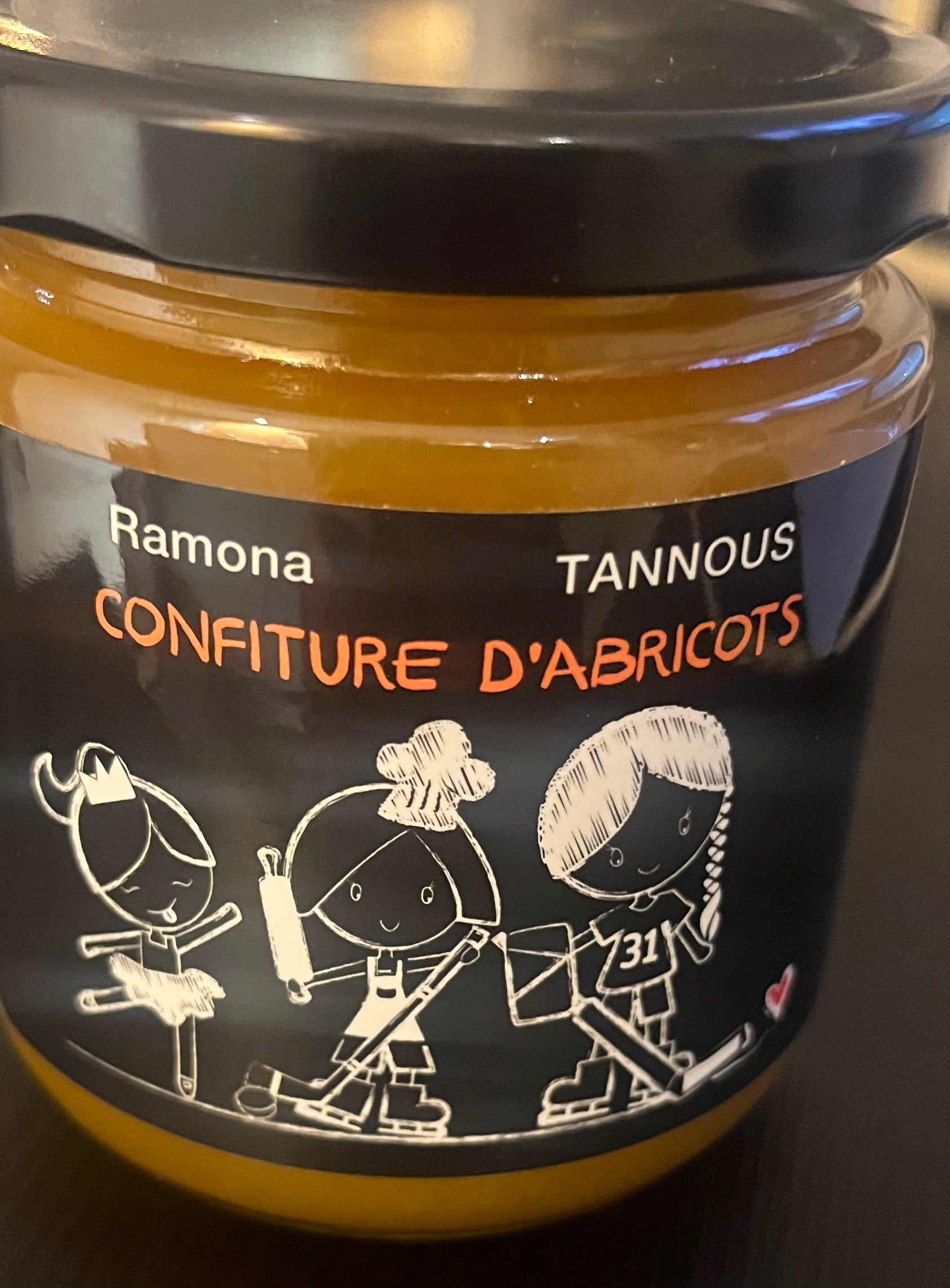 Confiture d'abricots